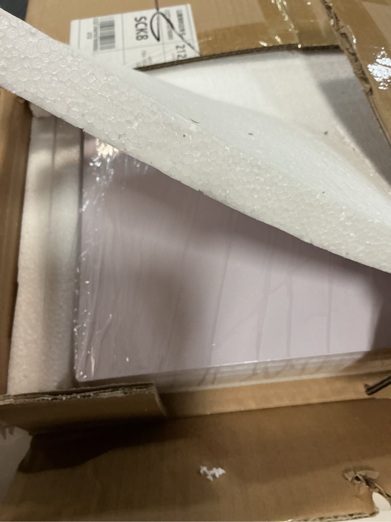 Condition photo showing Good Condition for Wire Rack Covers for Shelves, 24 * 12 inch Wires Shelf Ccover, Shelfs Covers for Wire Shelving, Easy to Cut Install Wires Shelf 0.31-inch Thick Moisture Durable Shelfs Liner for Kitchen, Pantry White White 24W x 12D