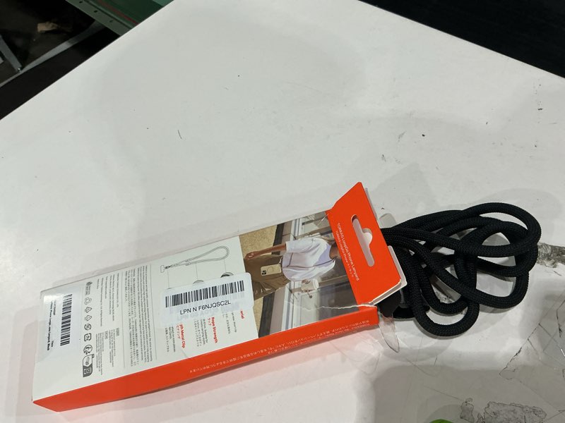 Condition photo showing Good Condition for torras phone lanyard crossbody with 2 phone tabs, adjustable anti theft phone strap for all phones, premium metal buckles, skin-friendly, universal cell phone neck lanyard for travel essentials, black 1-black
