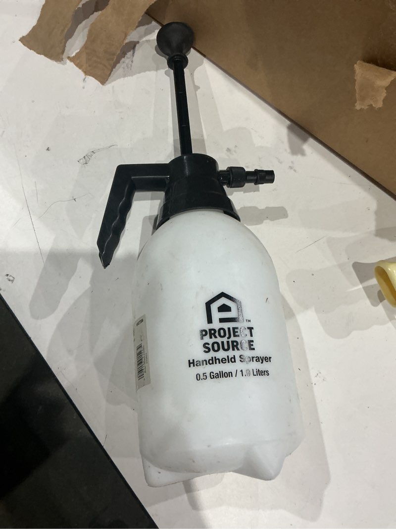 Condition photo showing As Is for project source project source handheld sprayer