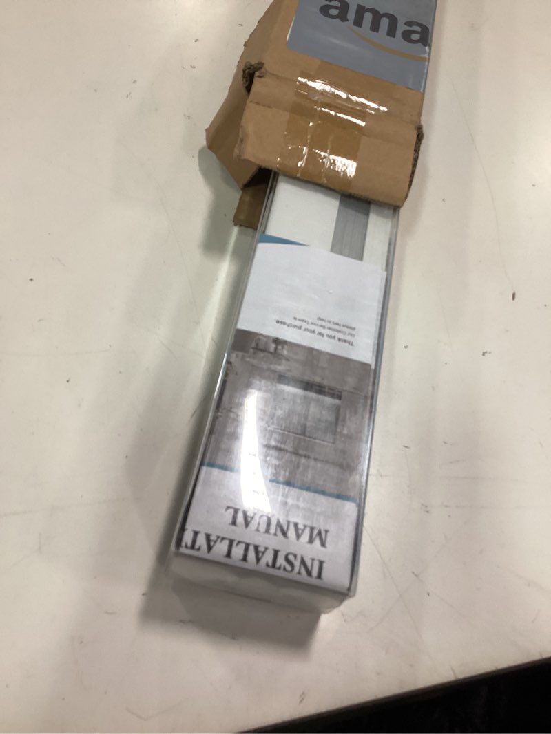 Condition photo showing Good Condition for Changshade Cordless Cellular Shades, Blackout Honeycomb Shades for Windows, Pull Down Pleated Blinds, Easy to Install for Indoor Windows and French Doors,24" W x 48" H, White Blackout White 24"W x 48"H