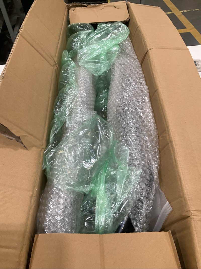 Condition photo showing Good Condition for handrails for outdoor steps, single post wrought iron handrail for 1, 2, 3 step, outdoor stair rail handrails with diy took kit, 37" h black hand rail powder coating for concrete steps or wood stairs 1-3 steps