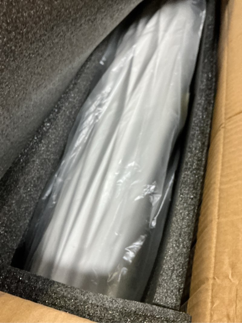 Condition photo showing New/Like New for White Tall Floor Vase, 24" Ceramic Large Vase, Decorative Flower Vases for Modern Home Decor Living Room Office Bedroom Kitchen Wedding Centerpieces Farmhouse Décor Ten Stripes Height-24 Inch