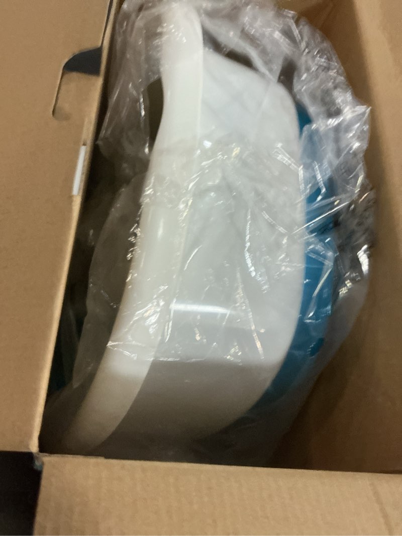Condition photo showing New/Like New for homedics bubble mate foot spa, toe touch controlled foot bath with invigorating bubbles and splash proof, raised massage nodes and removable pumice stone