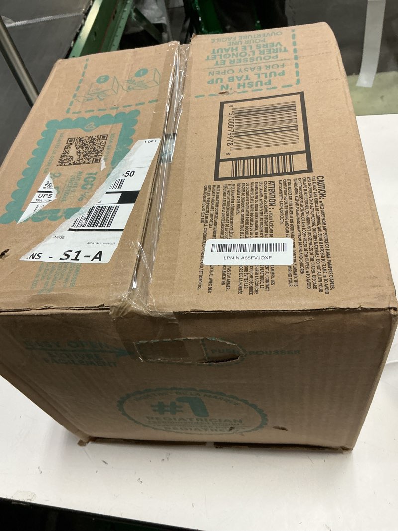 Condition photo showing New/Like New for Pampers Swaddlers Diapers, Size 1 (8-14 lbs), 198 Count, Absorbent, Keeps Baby Dry and Comfortable, Skin Safe Disposable Baby Diaper (Packaging May Vary) Size 1 198