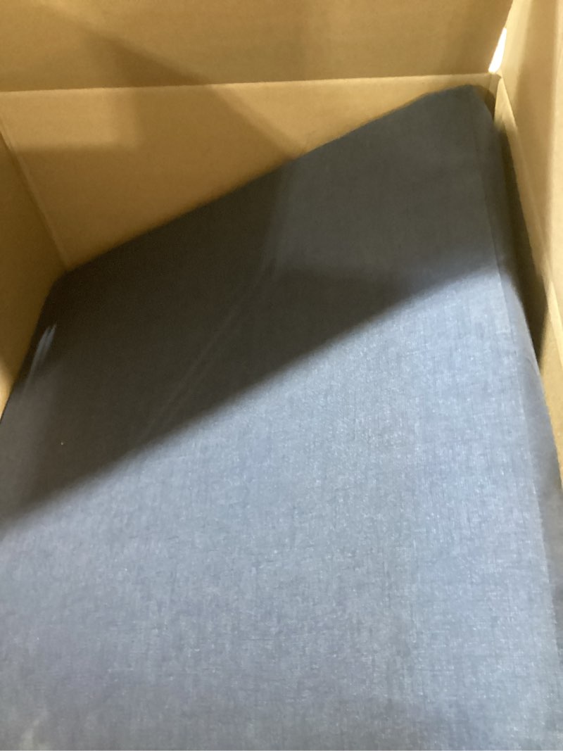 Condition photo showing Good Condition for aaaaacessories outdoor seat cushions for chairs, fade-resistant, waterproof patio furniture replacement cushions, 23.5" x 25.5" x 5" + 23.5" x 19", navy blue navy blue 23.5"x25.5"x5" / 23.5"x19"