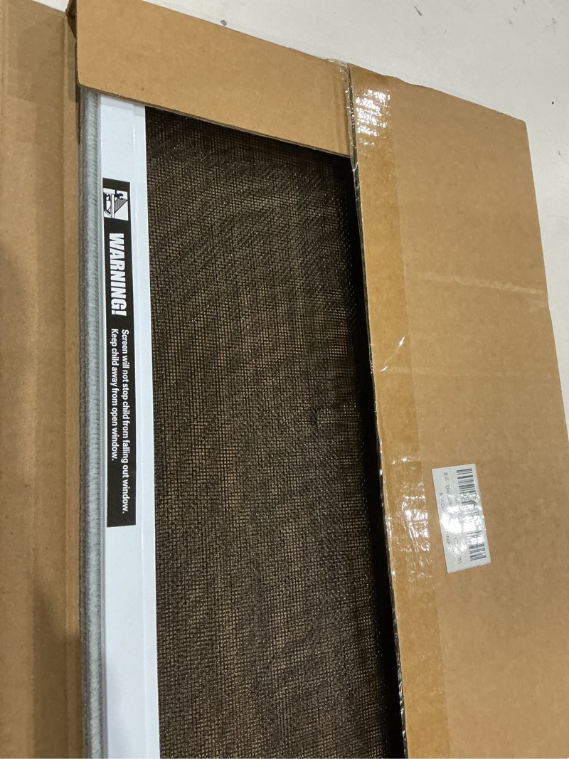 Condition photo showing Good Condition for expandable window screen?1 pack adjustable window screen replacement (10" h x 19" - 36" w) - small replacement window screens with frame expandable, aluminum horizontal sliding window screens