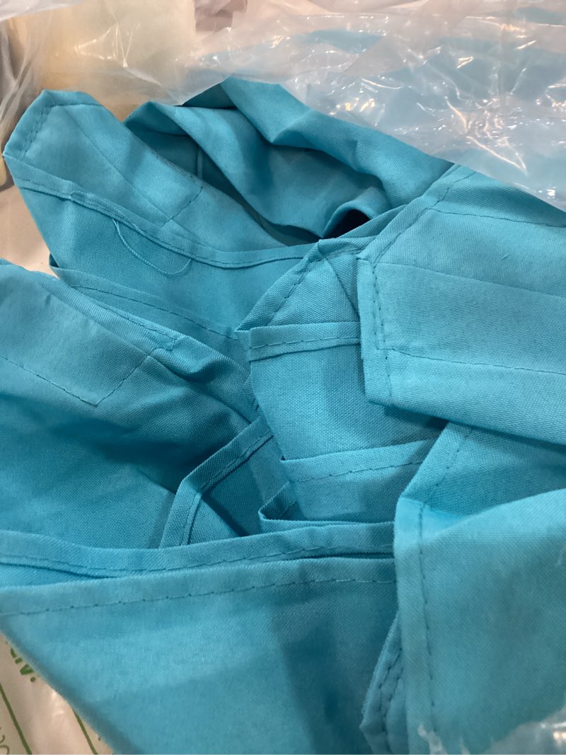 Condition photo showing Good Condition for eliteshade usa 9ft patio umbrella replacement covers 8 ribs market umbrella canopy cover (canopy only) (sky blue) 9ft 8 ribs sky blue