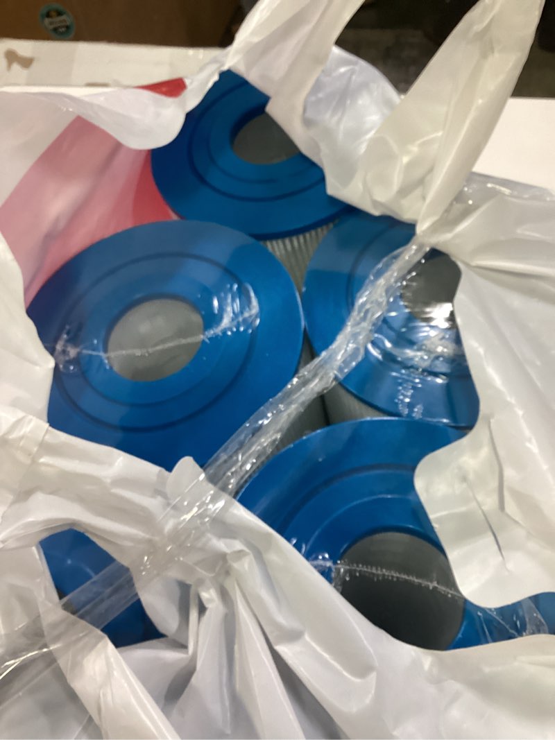 Condition photo showing Good Condition for 71825 Replaces Hot Springs Spa Filters, Compatible with Watkins 31489, Unicel C-6430, Pleatco PWK30, Filbur FC-3915, P/N0969601, 73178, 73250, 30 sq.ft.Pleated Fabric Filter Media 5 Pack