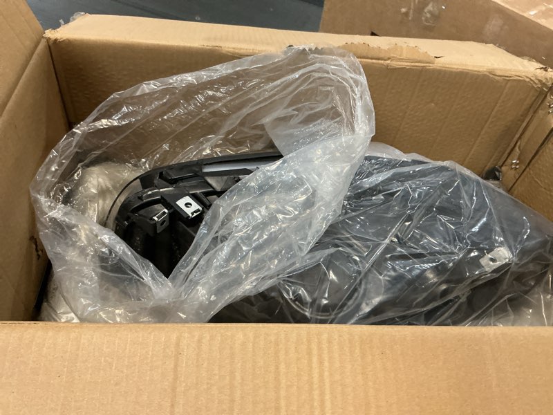 Condition photo showing As Is for Dasbecan HID/Xenon w/AFS Type Headlight Compatible With 2011-2013 BMW 5 Series 528i 535i 550i M5 Left Driver Side Housing Chrome Clear Headlight Assembly Replaces# 63117271907 HID 2011-2013 BMW 5 Series HID Left w/AFS