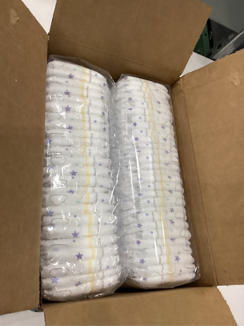 Condition photo showing New/Like New for Huggies Overnites Size 4 Overnight Diapers (22-37 lbs), 58 Ct, Packaging May Vary Size 4 58