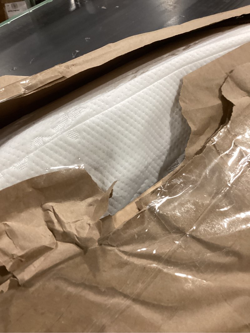 Condition photo showing Good Condition for Premium Crib & Toddler Mattress,100% Knitted Fabric, Premium Fleece Surface-Hypoallergenic, 5" Thick Firm Soft Crib Mattress, Non-Toxic - Fits Standard Cribs & Toddler Beds Simple 52" x 27.6" x 5"