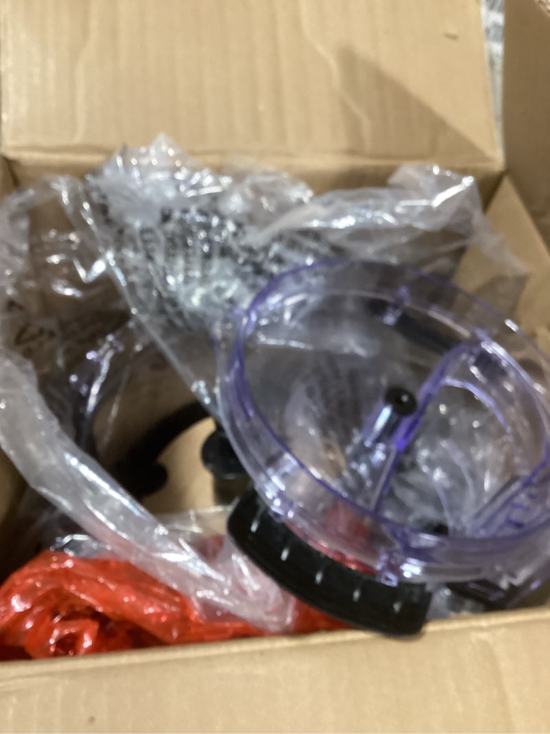 Condition photo showing As Is for Hamilton Beach Stack & Snap Food Processor and Vegetable Chopper, BPA Free, Stainless Steel Blades, 12 Cup Bowl, 2-Speed 450 Watt Motor, Black (70725A)