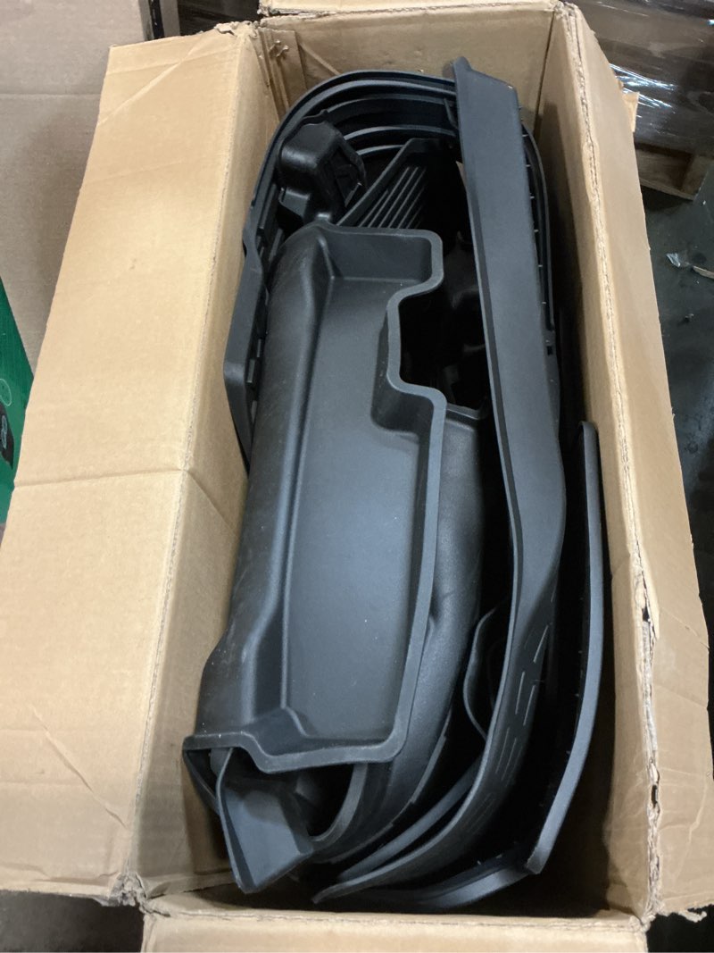 Condition photo showing Good Condition for EKR Sienna Seat Covers for 2021 2022 2023 2024 2025 2026 Toyota Sienna LE, XLE,8 Seats,2nd Row 4/2/4 Split,Waterproof Seat Covers Full Set for Trucks - Three Row,Leather(Black) Leather (Black) 2021-2026 Sienna LE & XLE,Only For 8 seats