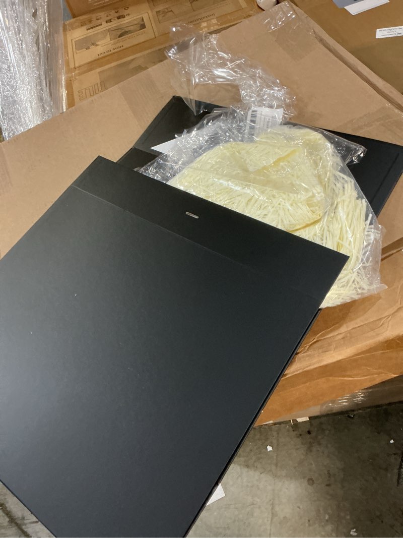 Condition photo showing Good Condition for boxskivra black extra large gift box with lid 1 pack 19x16x6 inch large gift boxes with crinkle paper & card magnetic gift box with ribbon for wedding dress 19x16x6inch-black-pack of 1