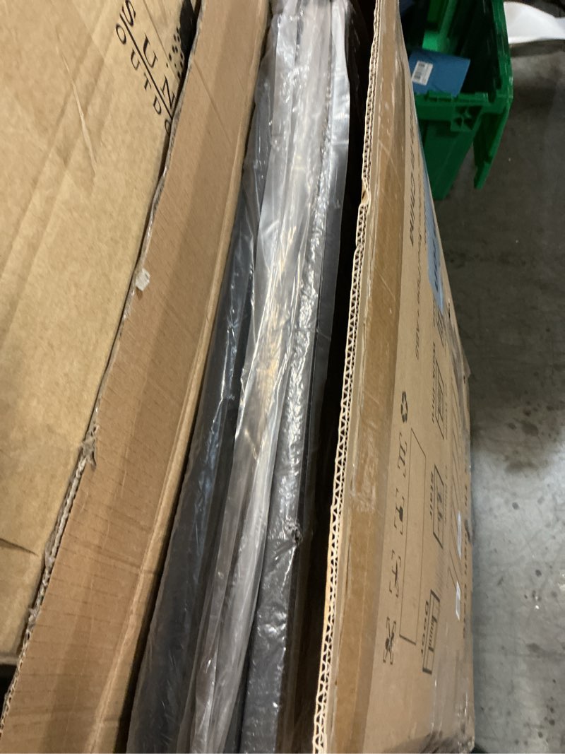 Condition photo showing Good Condition for ALLAIBB Triple Lock Extra Wide Baby Gate Pressure Mounted Walk Through Safe Auto Close Black Metal Dog Pet Puppy Cat for Stairs,Doorways,Kitchen 76.77-86.22" Black 76.77-86.22"/195-219cm