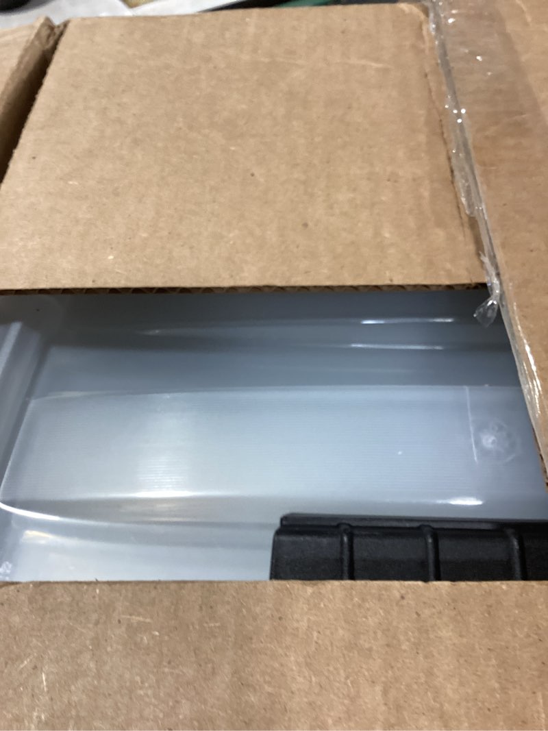 Condition photo showing Good Condition for iris usa 32 qt plastic storage box with lid and latches - 6 pack - bpa-free, see-through organizing solution, durable nestable stackable containers, secure pull handle - clear clear 32 qt 6 pack