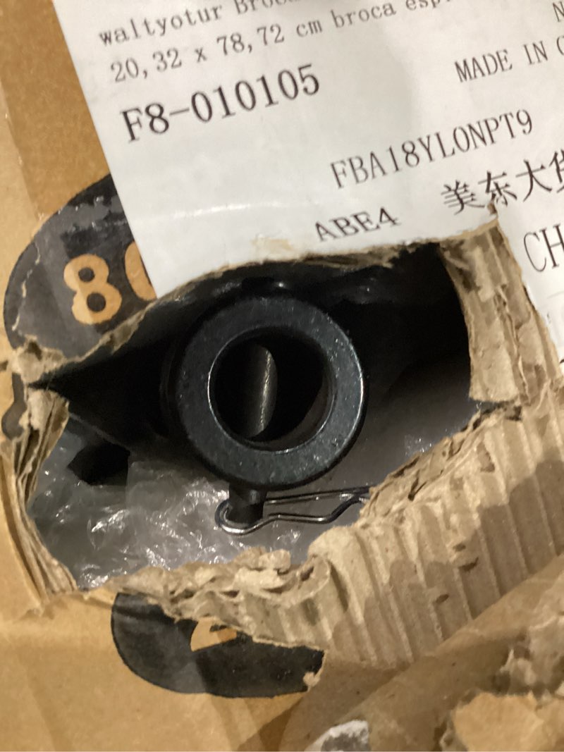 Condition photo showing New/Like New for drill bit earth bit 8 x 31 inch garden auger spiral drill bit post or umbrella hole digger with 3/4 shaft 8inch