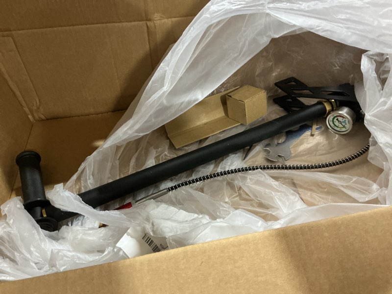 Condition photo showing As Is for BestEquip Airgun PCP Pump 4500PSI High Pressure Hand Pump 3 Stage Pump Chamber PCP Air Pump