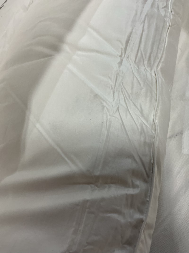 Condition photo showing As Is for premium down pillow king medium