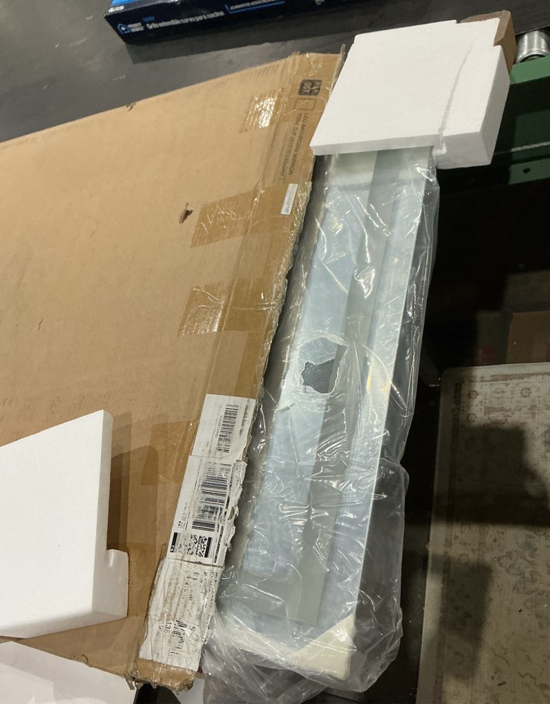 Condition photo showing Good Condition for led bathroom mirror with lights, backlit and front lit anti-fog lighted vanity mirrors for bathroom wall, dimmable,