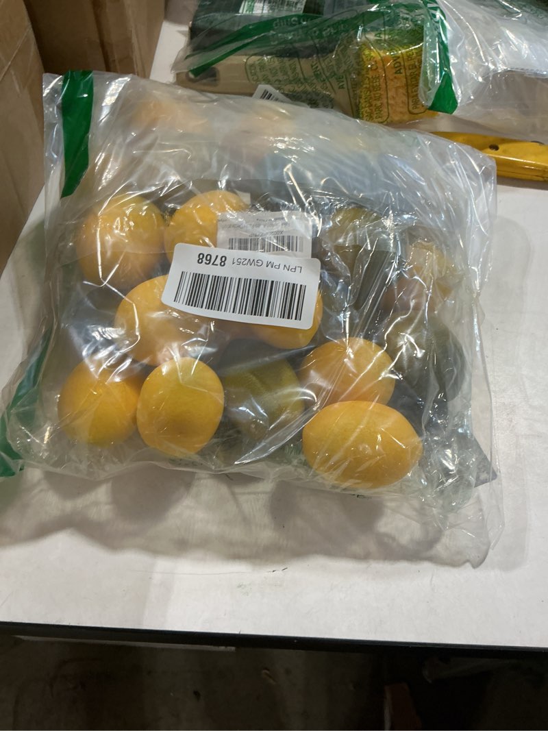 Condition photo showing New/Like New for similiar product not 28 pieceswinlyn 28 pcs fake lemon artificial fruits vivid green and yellow lemon mixed set lifelike simulation fruit for home house kitchen party decoration