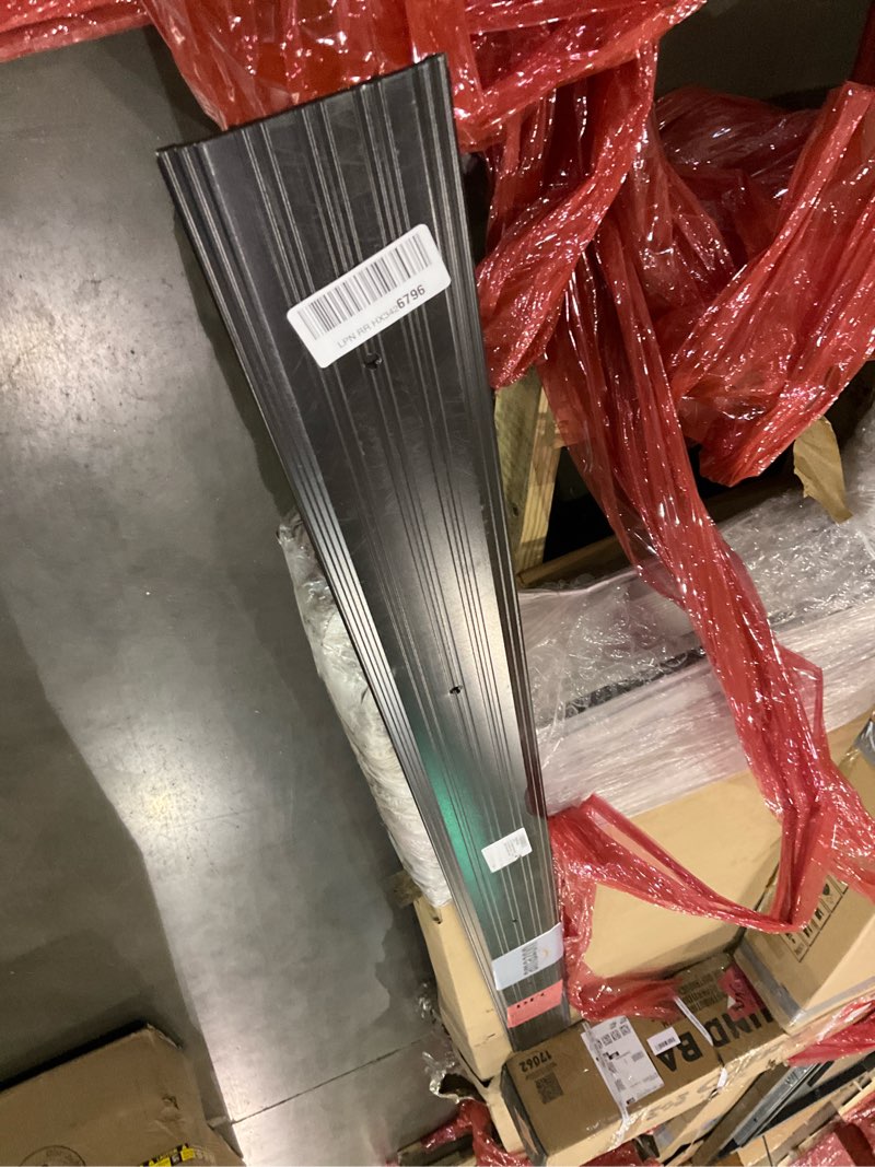 Condition photo showing Good Condition for M-D Building Products 69811 Aluminum Commercial Flat-Profile Threshold: Durable and Sleek Entryway Access Solution Draft Protection (5 in. x 1/4 in. x 72 in) (Bronze) Bronze 5 in x 1/4 in x 72 in