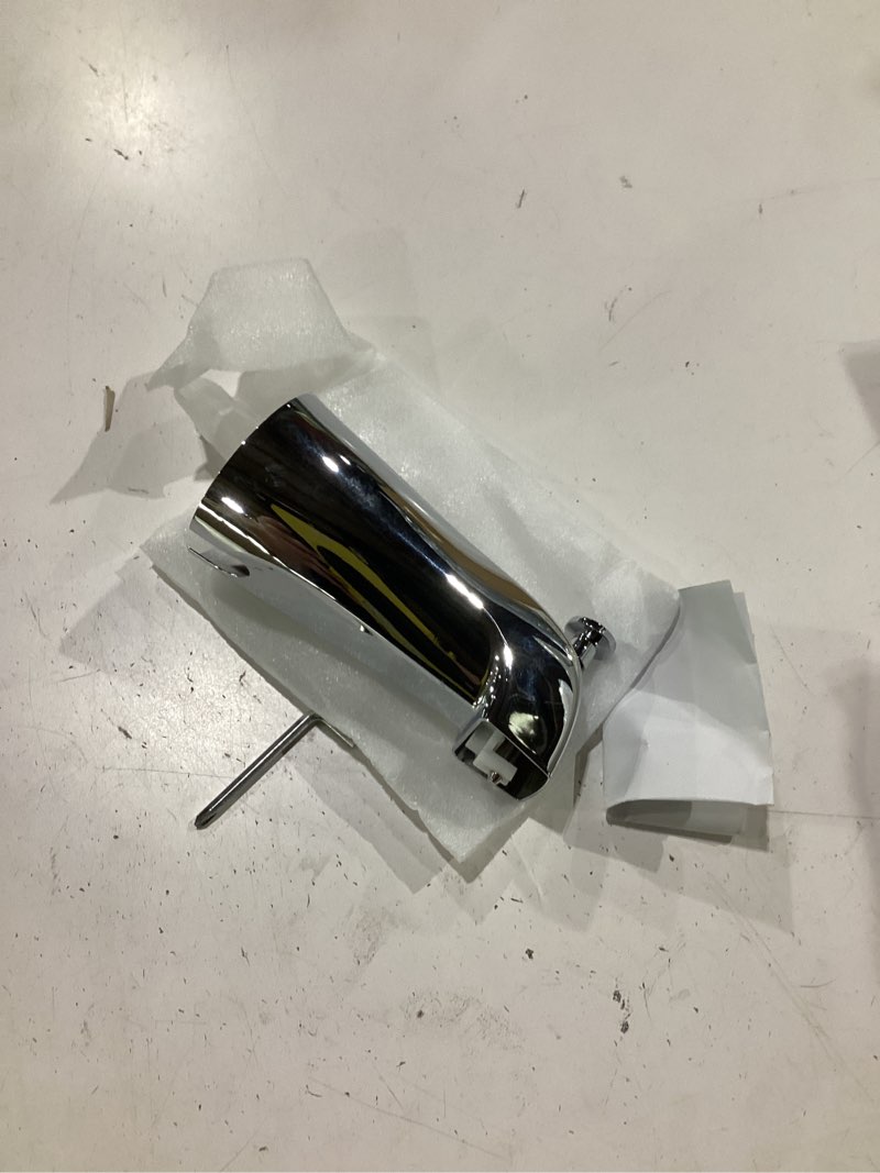 Condition photo showing New/Like New for bathtub faucet easy to install tub spout with diverter,american standard tub faucet replacement fits 1/2" copper water tube(5/8" diameter) with hex wrench chrome finish