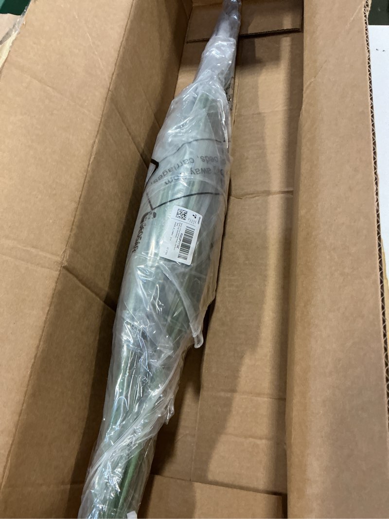 Condition photo showing Good Condition for Geosar 10 Pack Artificial Plants 27 Inch Tall Onion Grass Greenery Fake Grass Faux Greenery Stems Artificial Shrubs for Outdoors Plastic Small Bushes for Office Room Gardening Indoor(Green)