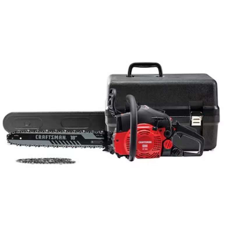 CRAFTSMAN S180 42-cc 2-cycle 18-in Gas Chainsaw
