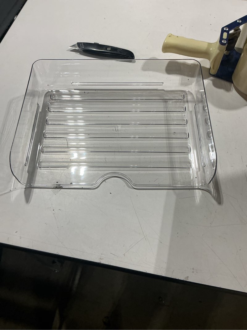 Condition photo showing Good Condition for calandis™ stackable document organizer office desktop file paper holder for table home transparent | planners & organizers | calendars & planners | office supplies | office set of 4