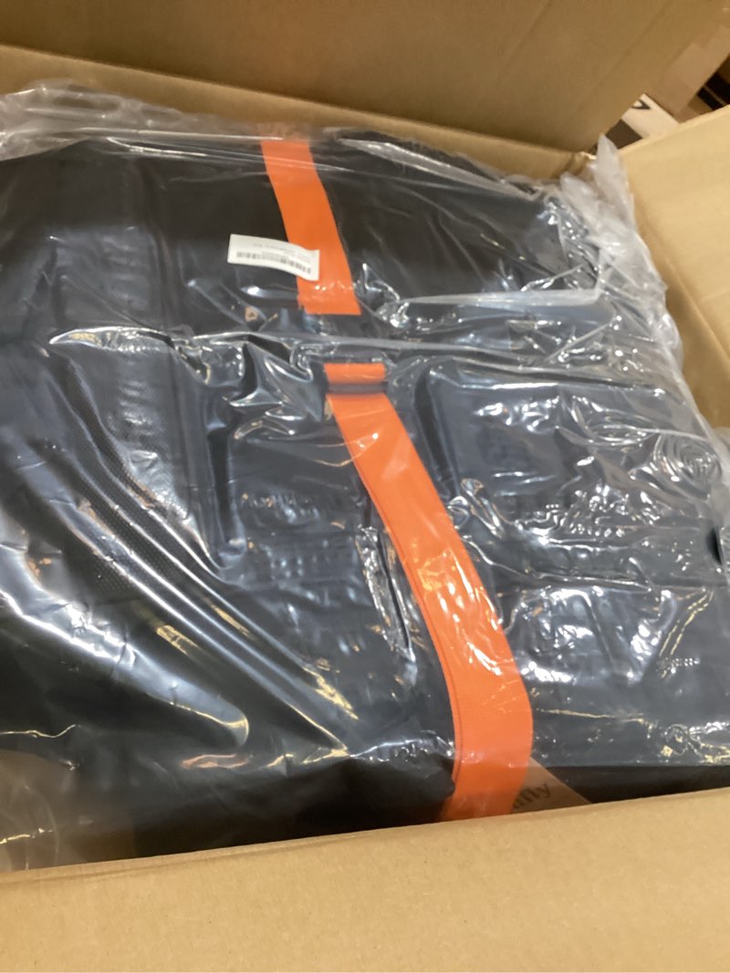 Condition photo showing Good Condition for ski bag, padded ski bag for air travel, 900d water resistant oxford fabric, foldable snow bags fits 2 pairs skis black 175