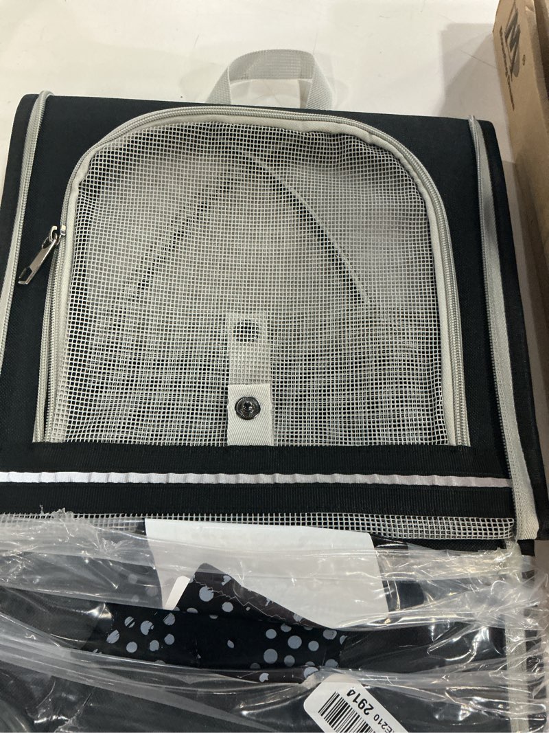 Condition photo showing Good Condition for texsens innovative traveler bubble backpack pet carriers for cats and dogs (black)