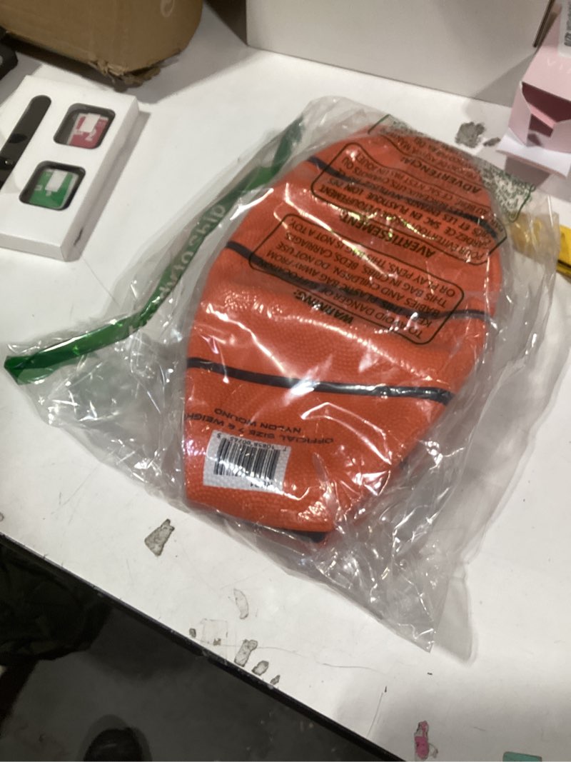 Condition photo showing Good Condition for Champion Sports® Rubber Basketballs – Heavy Duty Pro-Style, Indoor/Outdoor Use, Premium Basketball Equipment for Physical Education, Various Sizes & Colors (Size 3, 5, 6, 7) Official (Size 7 - 29.5") Orange
