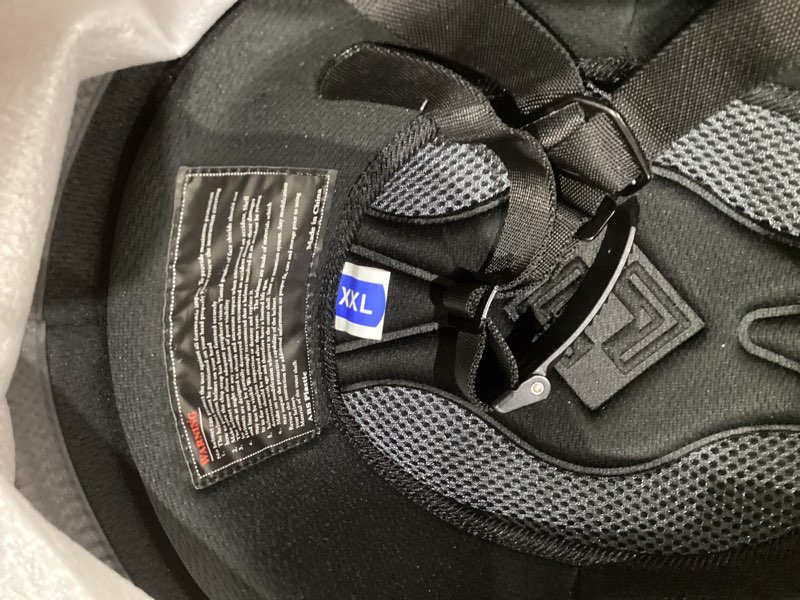 Condition photo showing As Is for Half Motorcycle Helmet Halfs Shell Helmet German Style Motorcycles Helmets X-Large Black