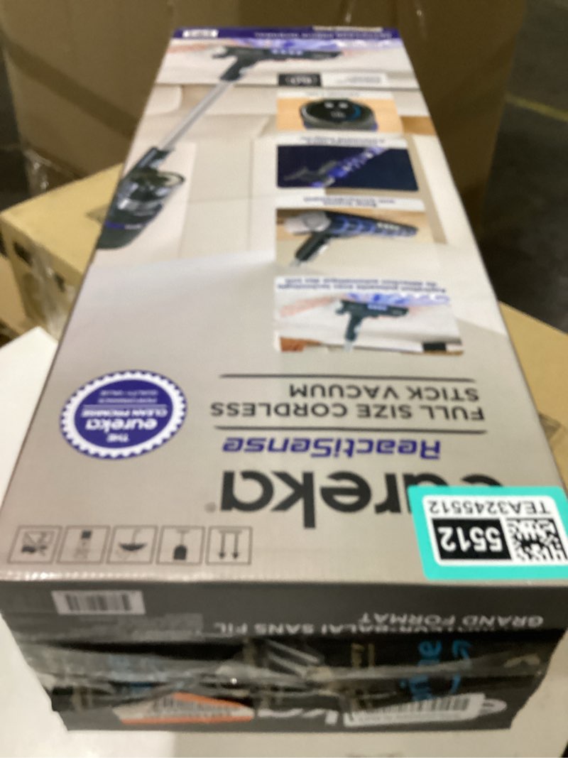 Condition photo showing Good Condition for eureka cordless vacuum cleaner, anti-tangle brushroll, rechargeable stick vacuum, lightweight for carpet, hard floor, pet hair, black nec451bl