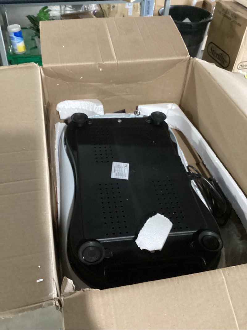 Condition photo showing Good Condition for lifepro waver vibration plate exercise machine for lymphatic drainage, muscle activation, full-body workout vibrating platform with loop bands, fitness equipment for strength toning & fat loss blue