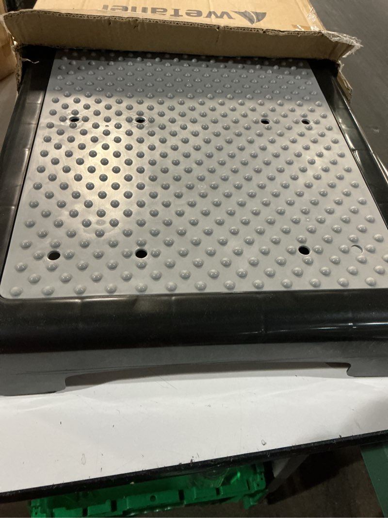 Condition photo showing New/Like New for platform safety step - non-slip indoor and outdoor large size mobility stool, portable riser, anti-fall safety platform for the elderly, high rise stairs