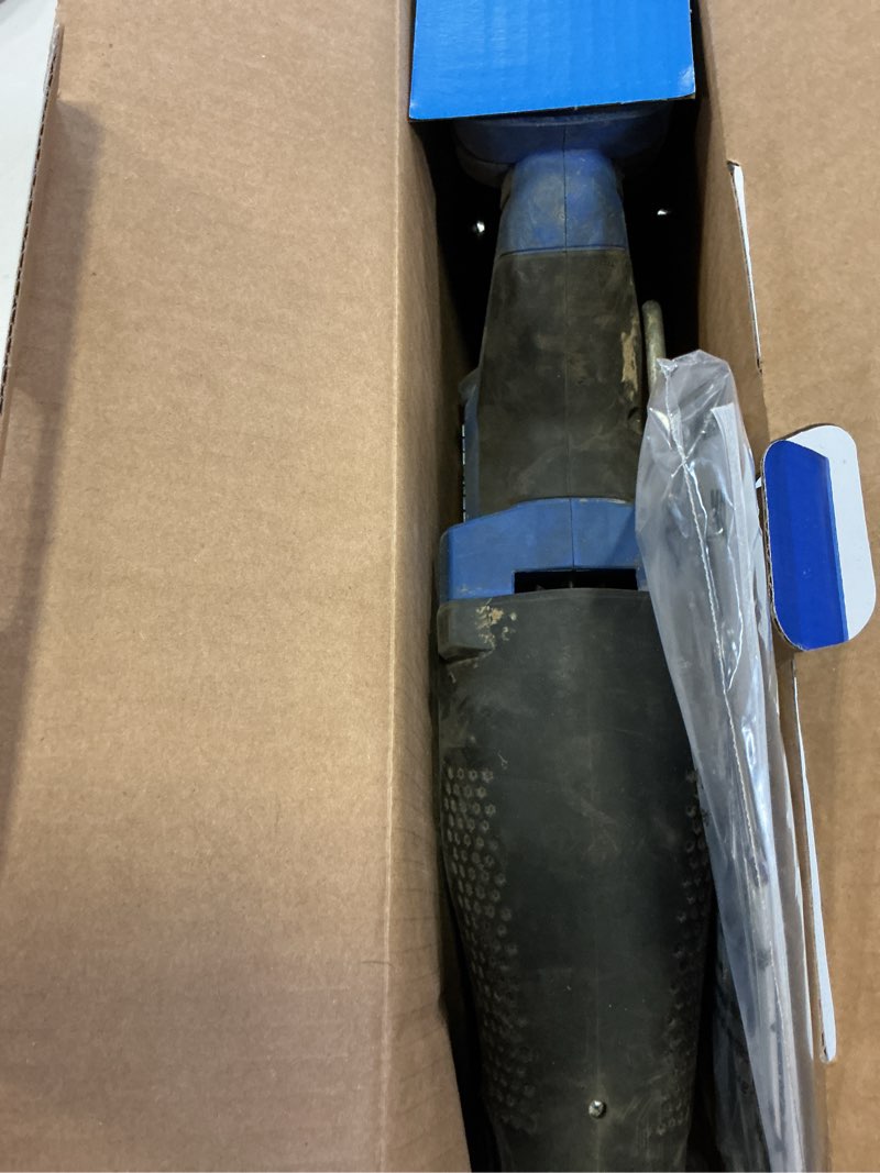 Condition photo showing As Is for kobalt 24-volt variable brushless cordless reciprocating saw (battery and charger not included)