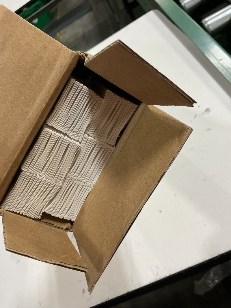 Condition photo showing New/Like New for redi shade no tools original light filtering pleated paper shade white, 36" w x 72" l, 6 pack white 36" w x 72" h