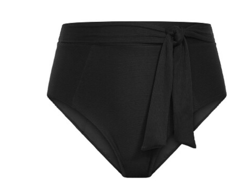 Seville Hi Waist Bikini Brief - black XS