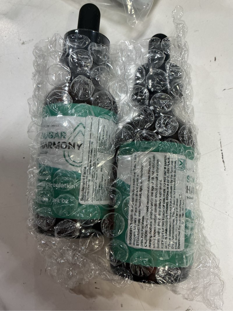 Condition photo showing New/Like New for (2 pack) sugar harmony drops - official sugarharmony advanced premium liquid formula support drops - maximum strenght, natural ingredients for overall health & wellness reviews, 2 bottles for 2 months