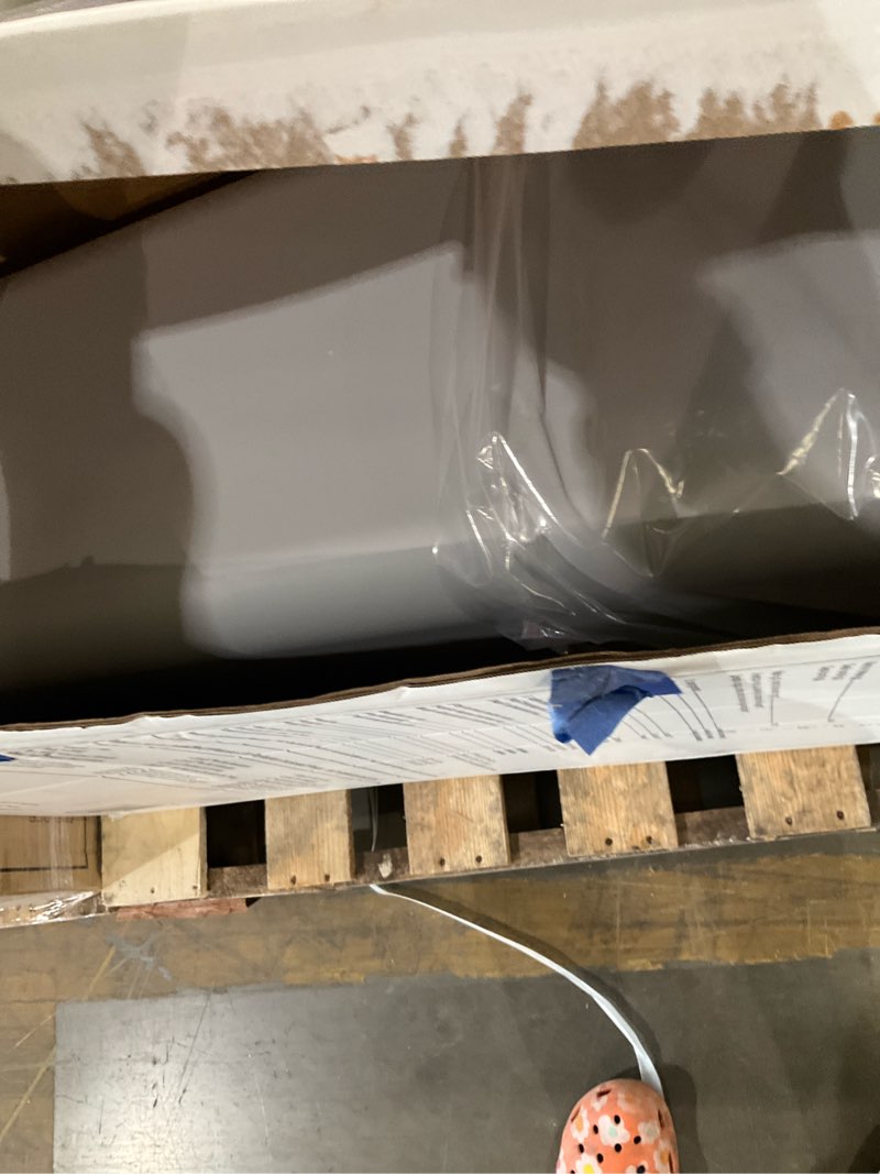 Condition photo showing As Is for whirlpool 44000-grain water softener system