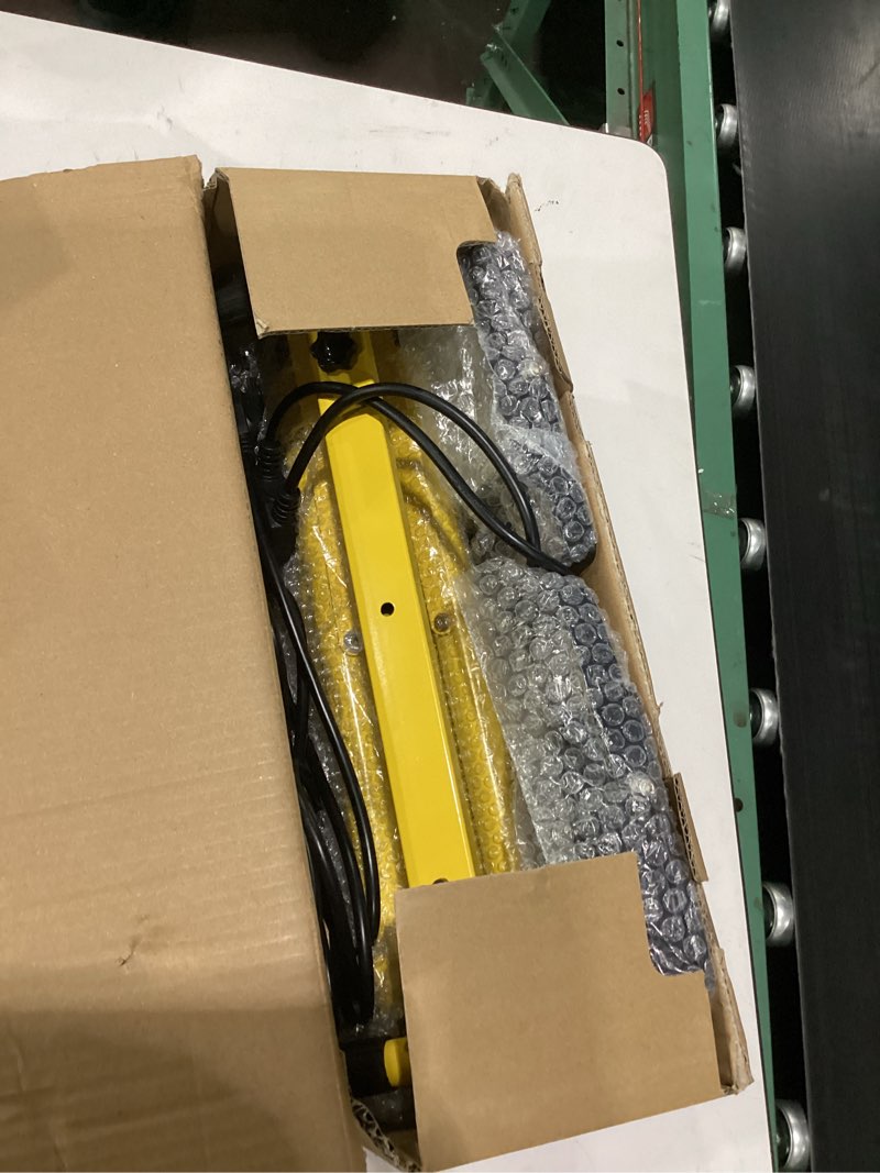 Condition photo showing Good Condition for work light with stand multi use indoor/outdoor