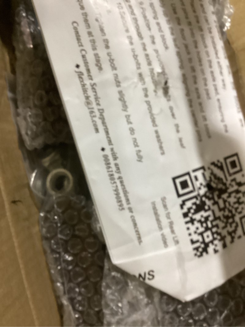 Condition photo showing New/Like New for 2'' Rear Leveling Lift Block Kits for 2007-2024 Silverado 1500 Sierra 1500 with 2-4" Rear Shock Extensions and Extra Long Square Leaf Spring Axle U Bolts 2" Rear +Shock Extension