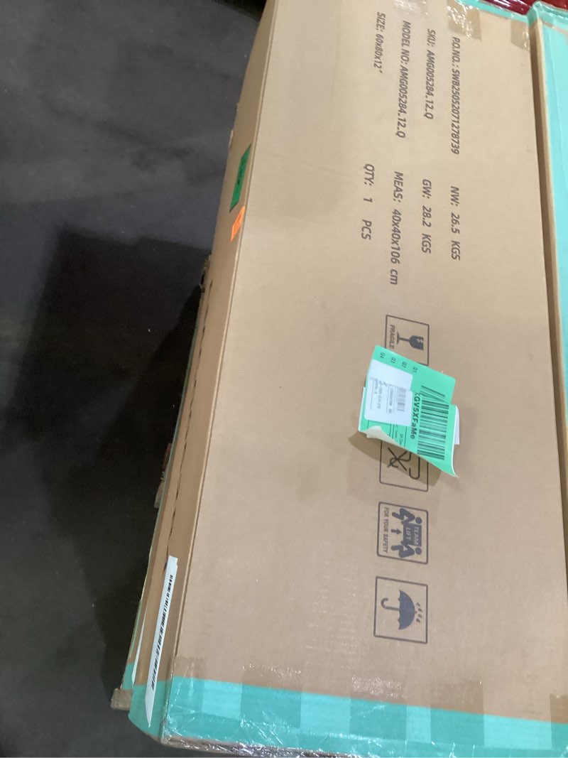 Condition photo showing New/Like New for Nelaukoko 12 Inch Queen Mattress, Gel Memory Foam Mattress in a Box for Cool Sleep & Pressure Relief, Medium Firm, CertiPUR-US Certified, Motion Isolation, No Fiberglass, Removable Washable Cover