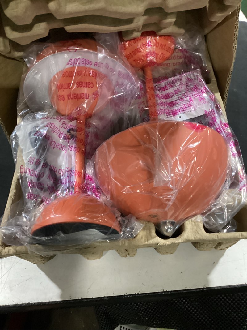 Condition photo showing Good Condition for mainstays x becky g & alejandra 11.8 h rechargeable metal dome lamp  mandarin finish
