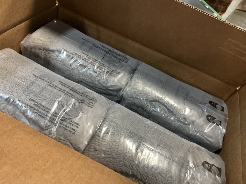 Condition photo showing New/Like New for Depend Fresh Protection Adult Incontinence Underwear for Men, Disposable, Maximum, Large, Grey, 72 Count (2 Packs of 36), Packaging May Vary