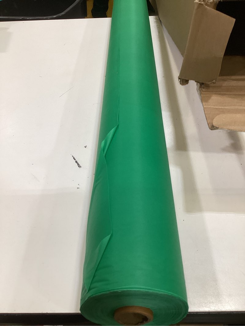 Condition photo showing Good Condition for exquisite party solids emerald green plastic table cover roll 40" x 300' table cloth plastic cover roll - premium quality thick 0.5 mil banquet rolls - disposable tablecloth rolls emerald green 300 feet