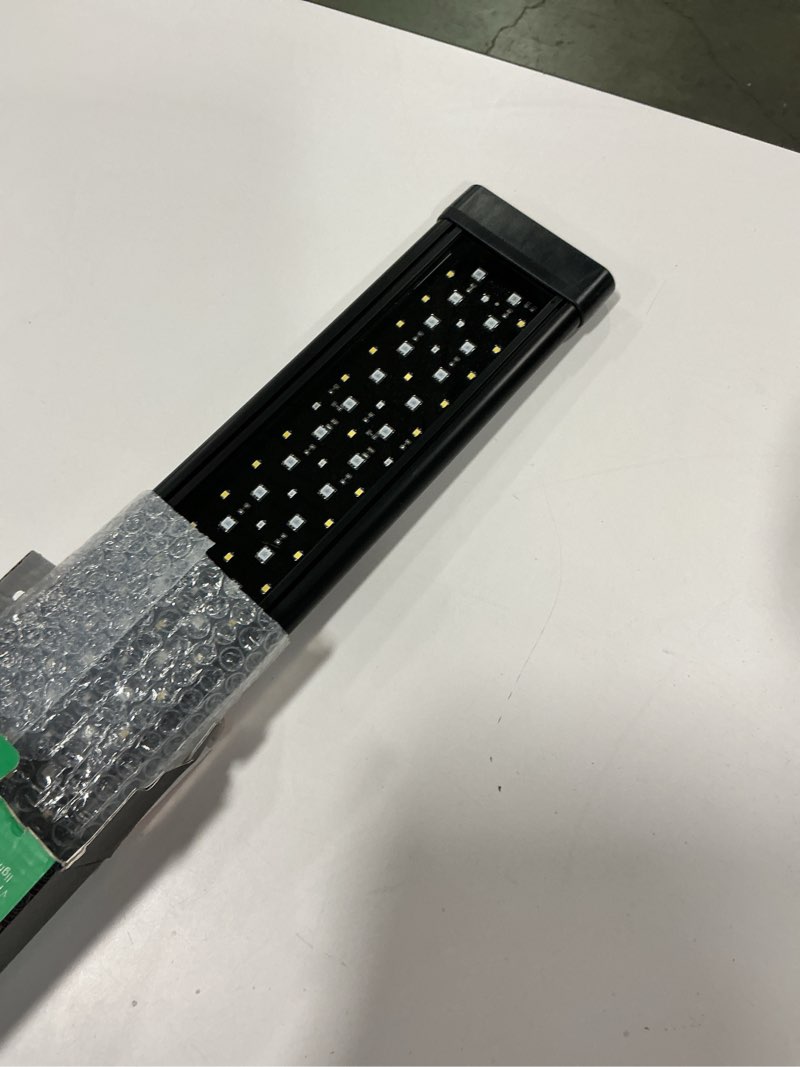 Condition photo showing Good Condition for hygger Fully Customize LED Aquarium Light Daylight-Moonlight & 24/7 Mode, 30-36 in Full Spectrum Fish Tank Planted Light, 8 Colors Adjustable Brightness Auto On Off Memory