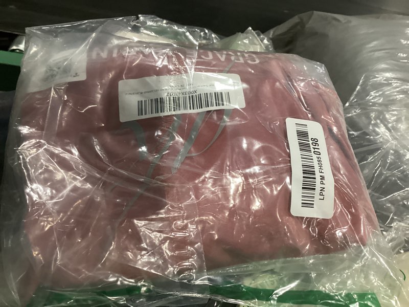 Condition photo showing Good Condition for GRACE KARIN Women's Long Sleeve Satin Blouse,Mock Neck Work Silk Shirts,Dressy Tops for Business Casual Office XX-Large Light Pink